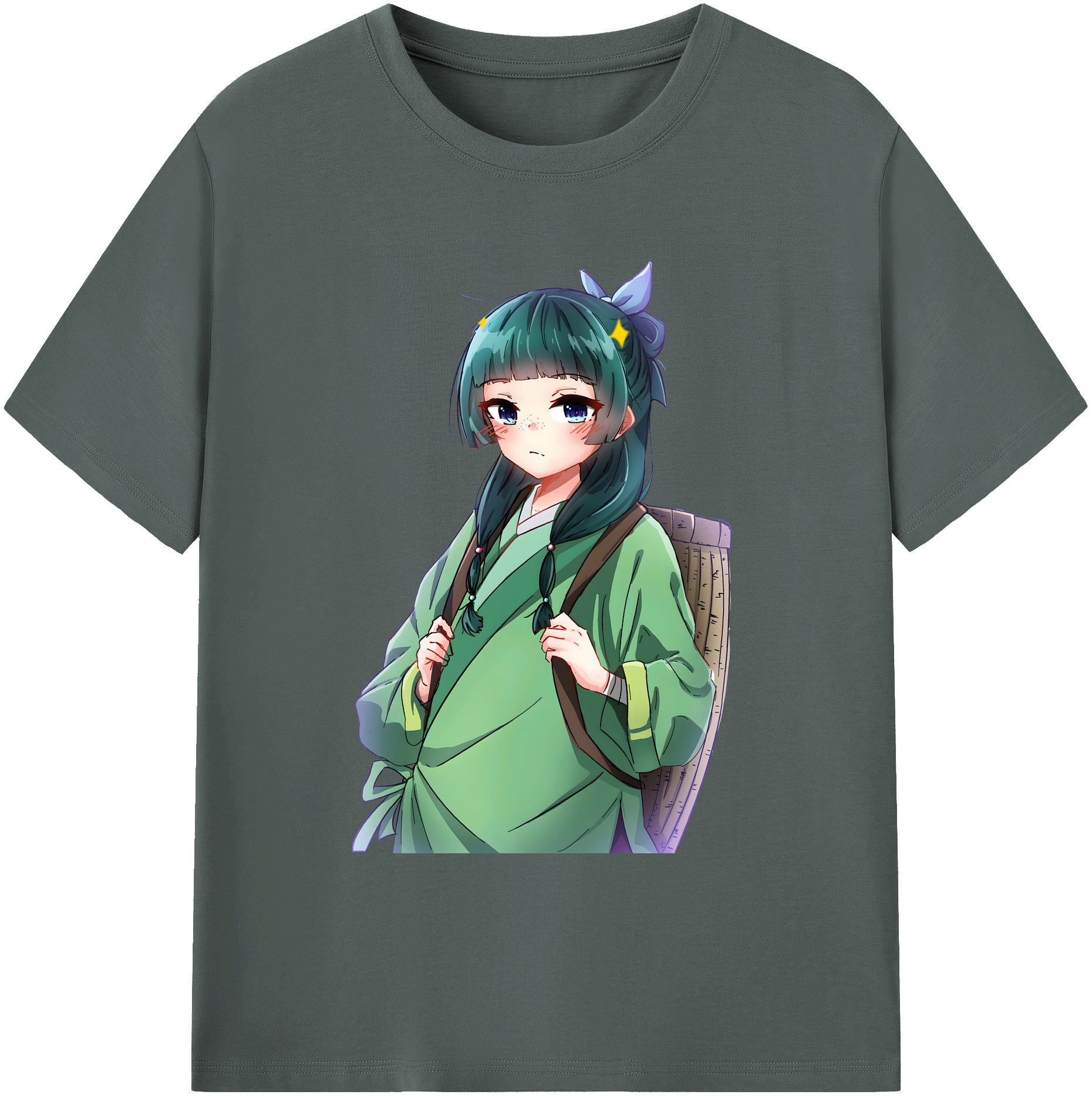 （画像用） 薬屋のひとりごと The Apothecary Diaries 綿100％ メンズ半袖Tシャツ｜肌触りやわらか＆通気性